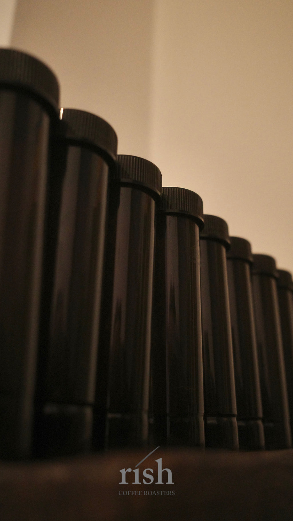 rish single dose coffee vial